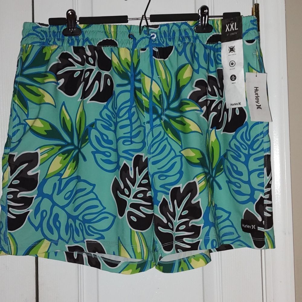 Hurley Men's Cannonball 17” Volley Swim Shorts  Sz XXL  NWT